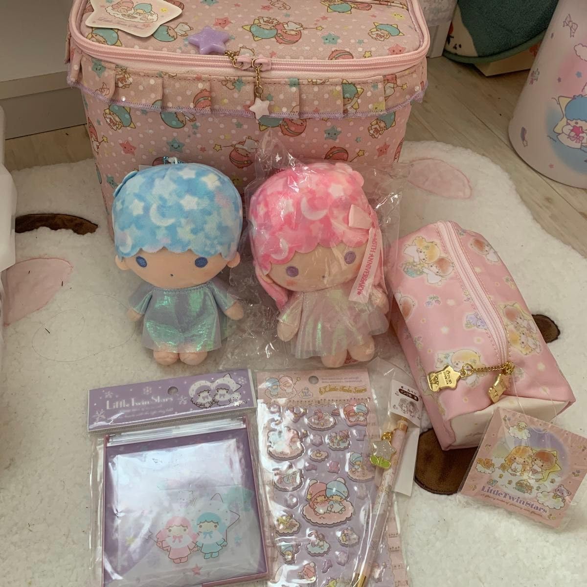 キキララ おまとめ 文具セット サンリオ ポーチ 収納 エコバッグ